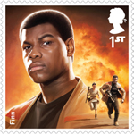 Star Wars 1st Stamp (2015) Finn