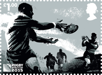 £1.00, Pass from Rugby World Cup (2015)