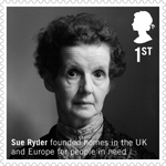 British Humanitarians 1st Stamp (2016) Sue Ryder (1924–2000) 