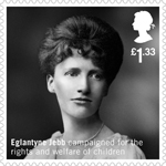 British Humanitarians £1.33 Stamp (2016) Eglantyne Jebb (1876–1928) 