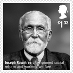 British Humanitarians £1.33 Stamp (2016) Joseph Rowntree (1836–1925)