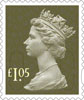 Definitives 2016 £1.05 Stamp (2016) Definitives 2016