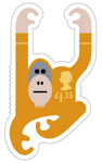 £1.33, Orangutan from Animail (2016)