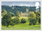 Landscape Gardens 1st Stamp (2016) Highclere Castle - Capability Brown