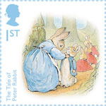 Beatrix Potter 1st Stamp (2016) The Tale of Peter Rabbit - One