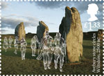 £1.33, Avebury Stone Circles, Wiltshire, England c2500 BC from Ancient Britain (2017)