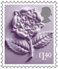 New Country Definitives £1.40 Stamp (2017) England