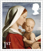 Christmas 2017 1st Stamp (2017) Madonna and Child