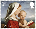 Christmas 2017 1st Large Stamp (2017) Madonna and Child