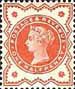 Jubilee Issue 1887-1900 0.5d Stamp (1887) Vermillion