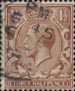 Definitives 1912-1924 1.5d Stamp (1912) Brown
