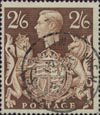 Definitives 2s6d Stamp (1939) Brown