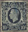 Definitives 10s Stamp (1939) Dark Blue