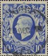 Definitives 10s Stamp (1939) Ultramarine