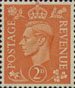 Definitives - Pale Colours 2d Stamp (1941) Pale Orange