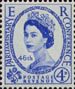 46th Inter Parliamentary Union Conference 4d Stamp (1957) Queen Elizabeth II