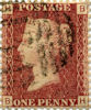 Definitive 1d Stamp (1854) Penny Red
