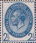 Ninth Universal Postal Union Congress 2.5d Stamp (1929) Blue