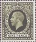 Definitive 1934-36 9d Stamp (1934) Deep Olive-Green