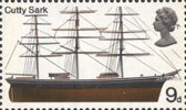 British Ships 9d Stamp (1969) Cutty Sark