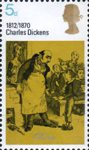 Literary Anniversaries 5d Stamp (1970) 'Oliver asking for more' (Oliver)