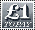Decimal To Pay £1 Stamp (1970) Black