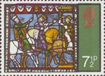 Christmas 1971 7.5p Stamp (1971) Ride of the Magi