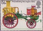 Fire Service 5.5p Stamp (1974) Prize-winning Fire-engine, 1863