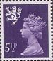 Regional Definitive - Scotland 5.5p Stamp (1974) Purple