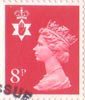 Regional Definitive - Northern Ireland 8p Stamp (1974) Cerise