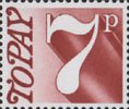 Decimal To Pay 7p Stamp (1974) Red-Brown