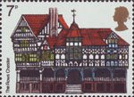 European Architectural Heritage Year 7p Stamp (1975) The Rows, Chester