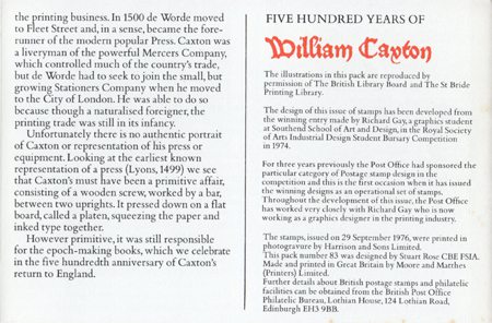 William Caxton 1976