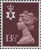 Regional Definitive - Northern Ireland 13.5p Stamp (1980) Purple-Brown