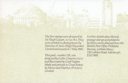 London Landmarks 1980