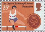 The Duke of Edinburgh's Award 25p Stamp (1981) 'Recreation'