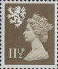 Regional Definitive - Scotland 11.5p Stamp (1981) Drab