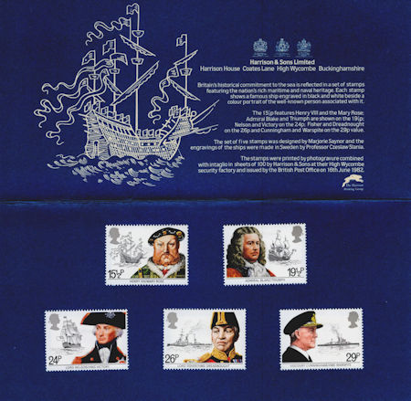 Harrison Packs from Collect GB Stamps