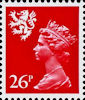 Regional Definitive - Scotland 26p Stamp (1982) Rosine