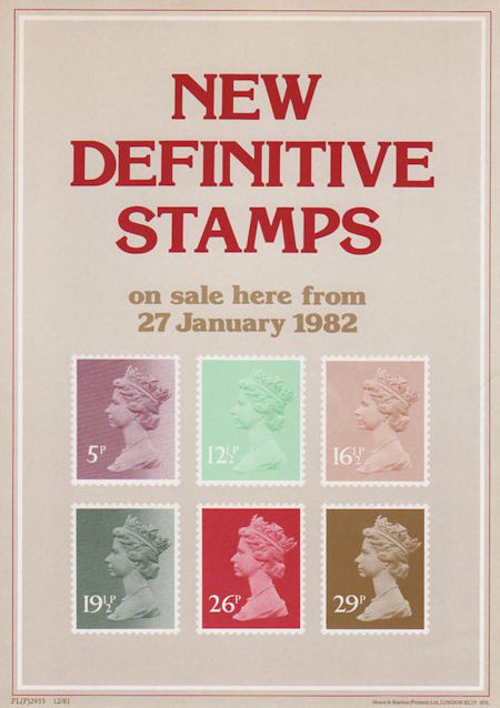 Royal Mail A4 Posters from Collect GB Stamps