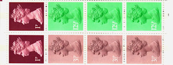 GB Booklets from Collect GB Stamps