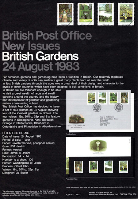 Royal Mail Poster from Collect GB Stamps