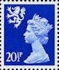 Regional Definitive - Scotland 20.5p Stamp (1983) Ultramarine