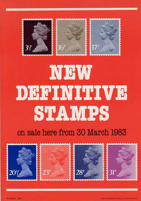 Royal Mail A4 Posters from Collect GB Stamps