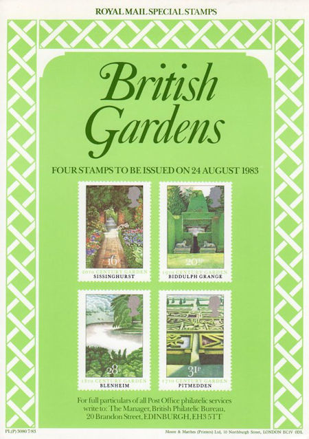 Royal Mail A4 Posters from Collect GB Stamps