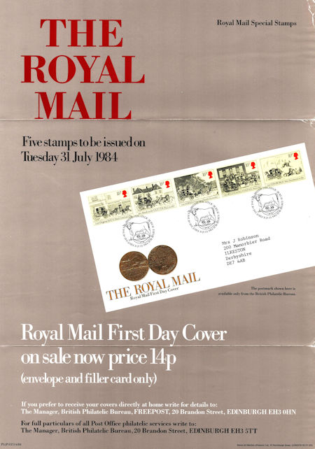 Royal Mail Poster from Collect GB Stamps