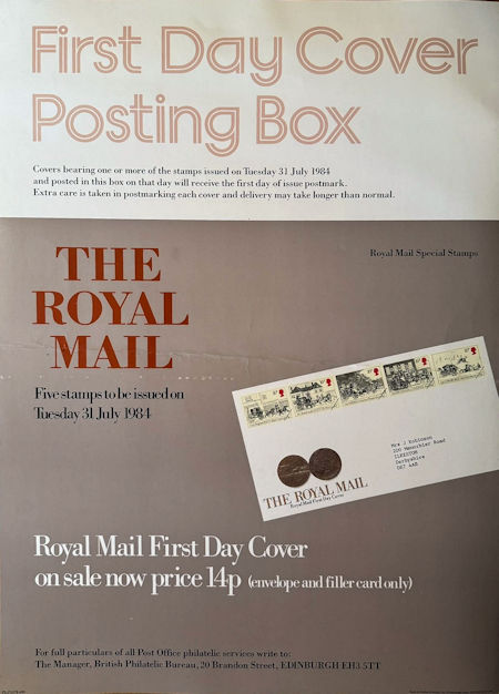 Royal Mail A2 Posters from Collect GB Stamps