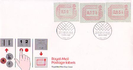Postage Labels - FRAMA (1984)