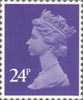 Definitive 24p Stamp (1984) Violet