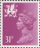 Regional Definitive - Wales 31p Stamp (1984) Bright Purple